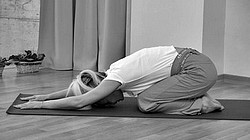 balasana - yoga for bloating stomach